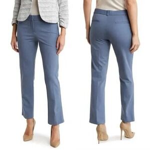 Amanda Chelsea Comfort Waist Dress Pants‎ Stretch Career Blue Size 2